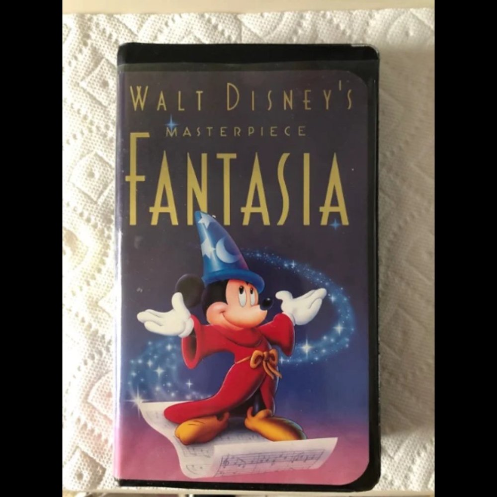 Walt Disney's Masterpiece FANTASIA Original 90's VHS